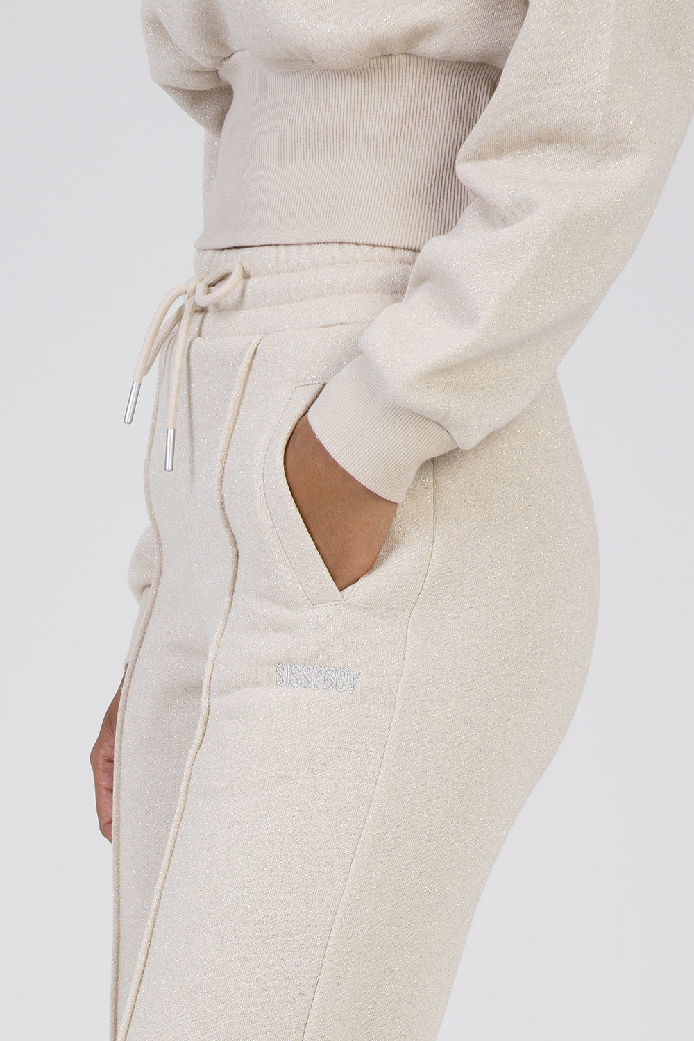 Fables Athleisure Pant - Stone