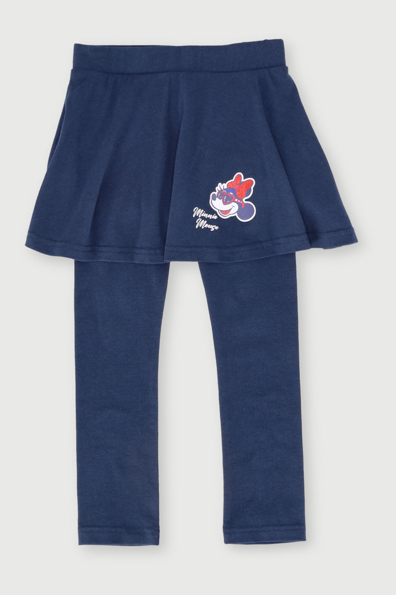 Pre-Girls Minnie Skegging  - Navy