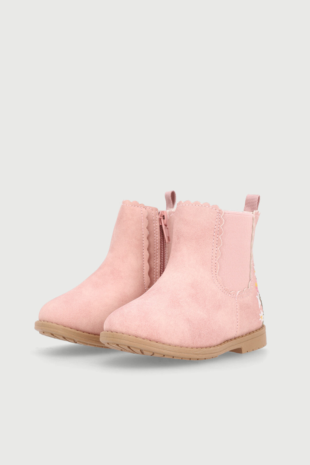 Baby Girls Embellished Chelsea Boot - Pink