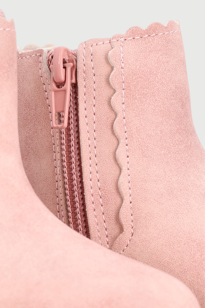 Baby Girls Embellished Chelsea Boot - Pink