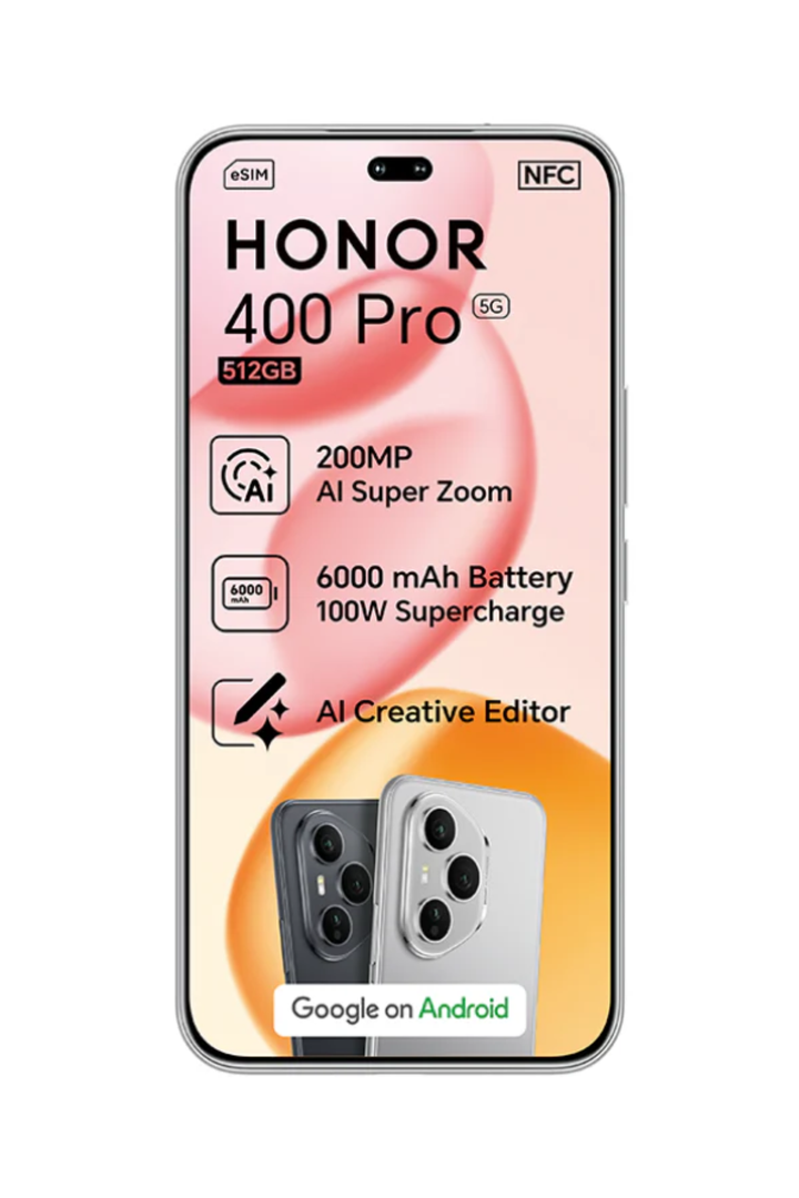 400 Pro Lunar 512GB Dual Sim Cellphone - Grey