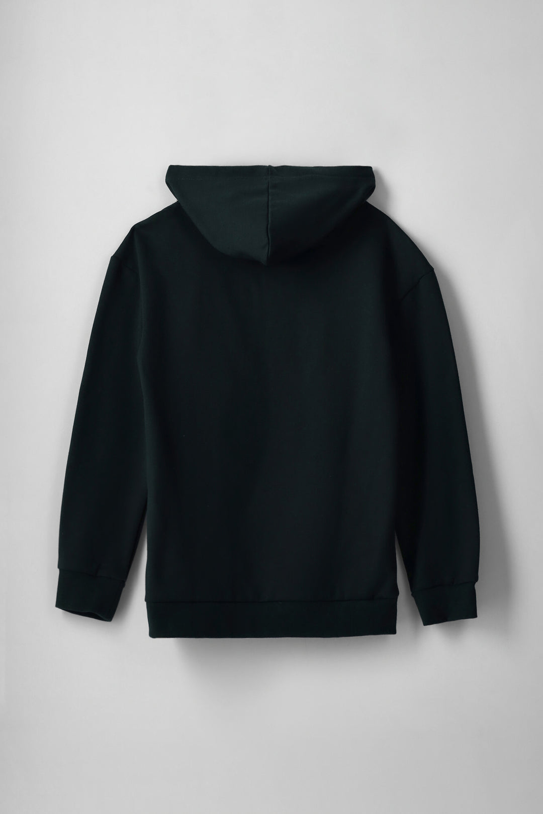 Boys Teddy Print Hoody - Green