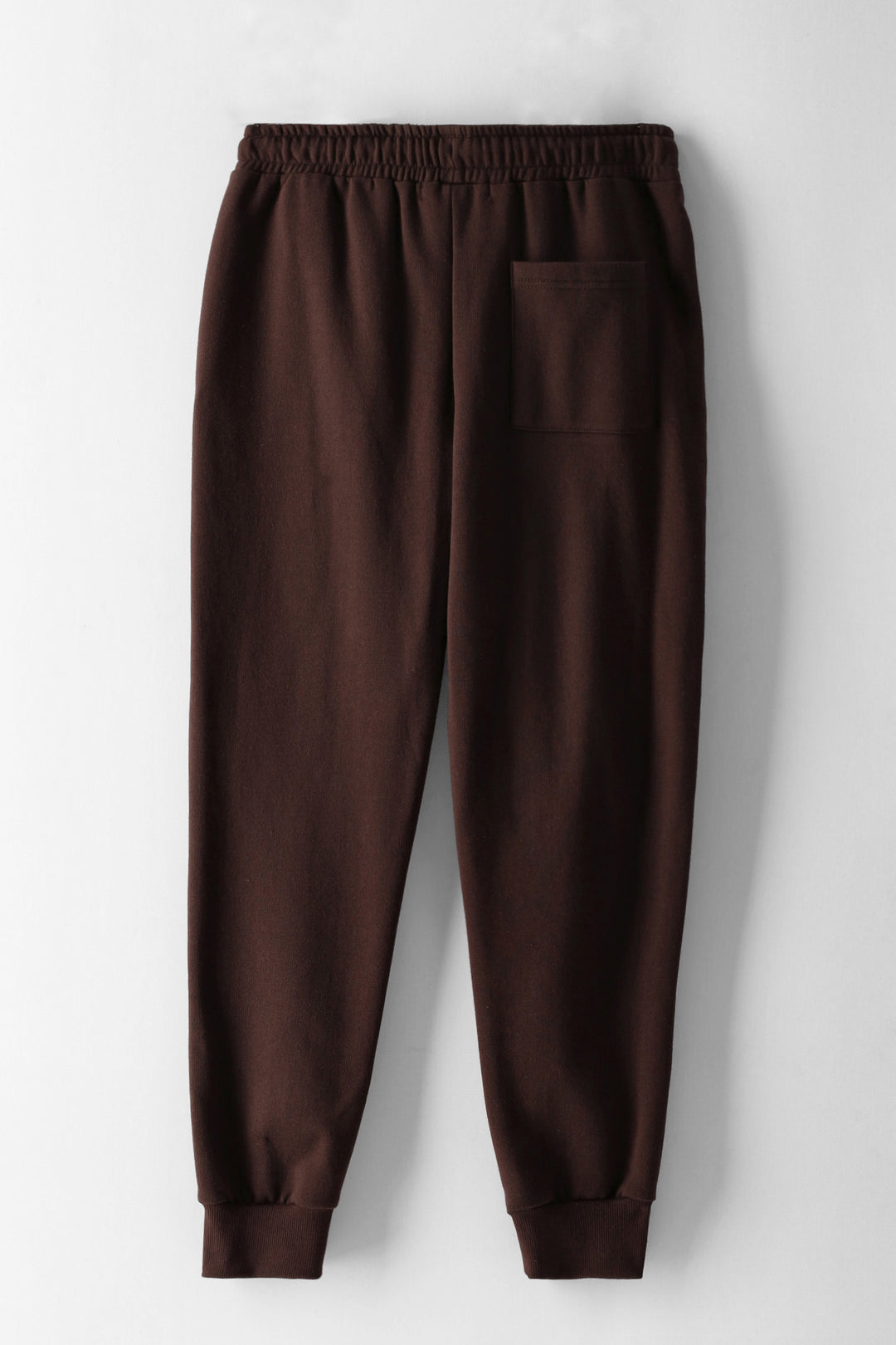 Boys Turn It Up Print Jogger  - Chocolate