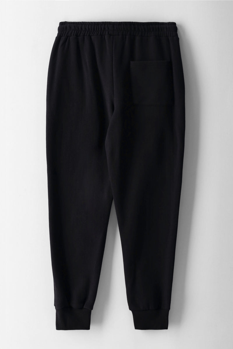 Boys Nyc Crew Print Jogger - Black