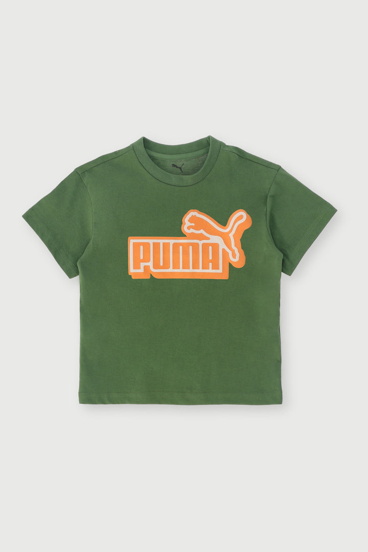 Pre-Boys Short Sleeve Graphic Tee - Green