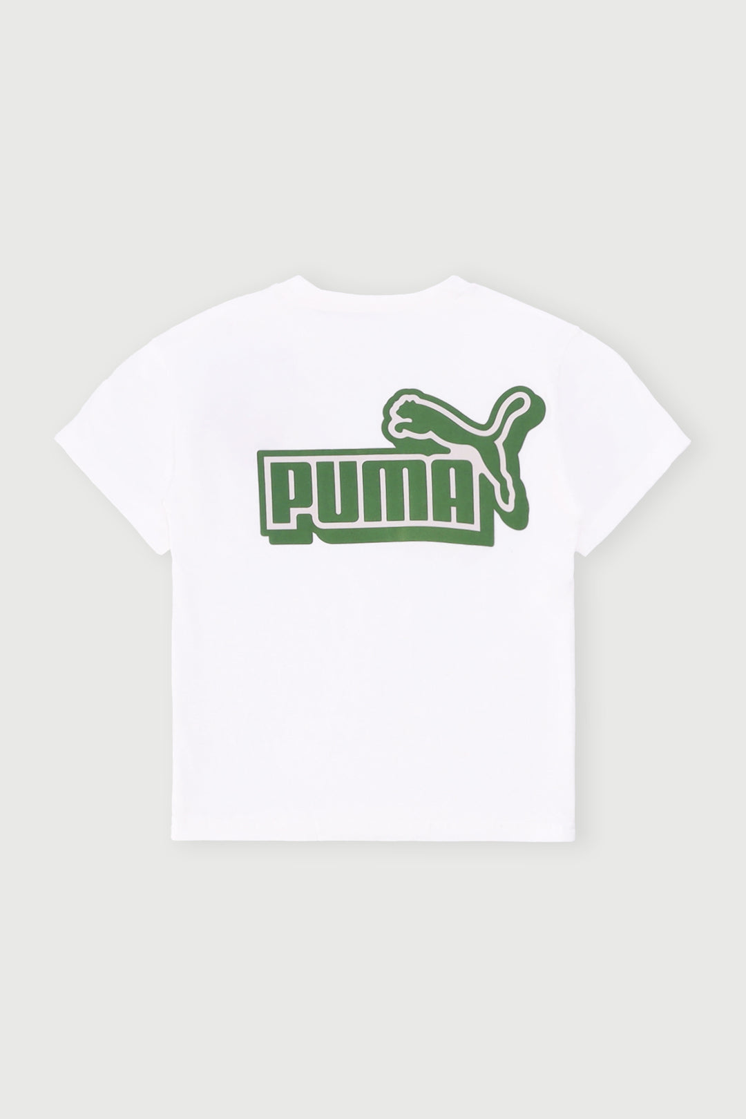 Pre-Boys Front Back Graphic Tee - White