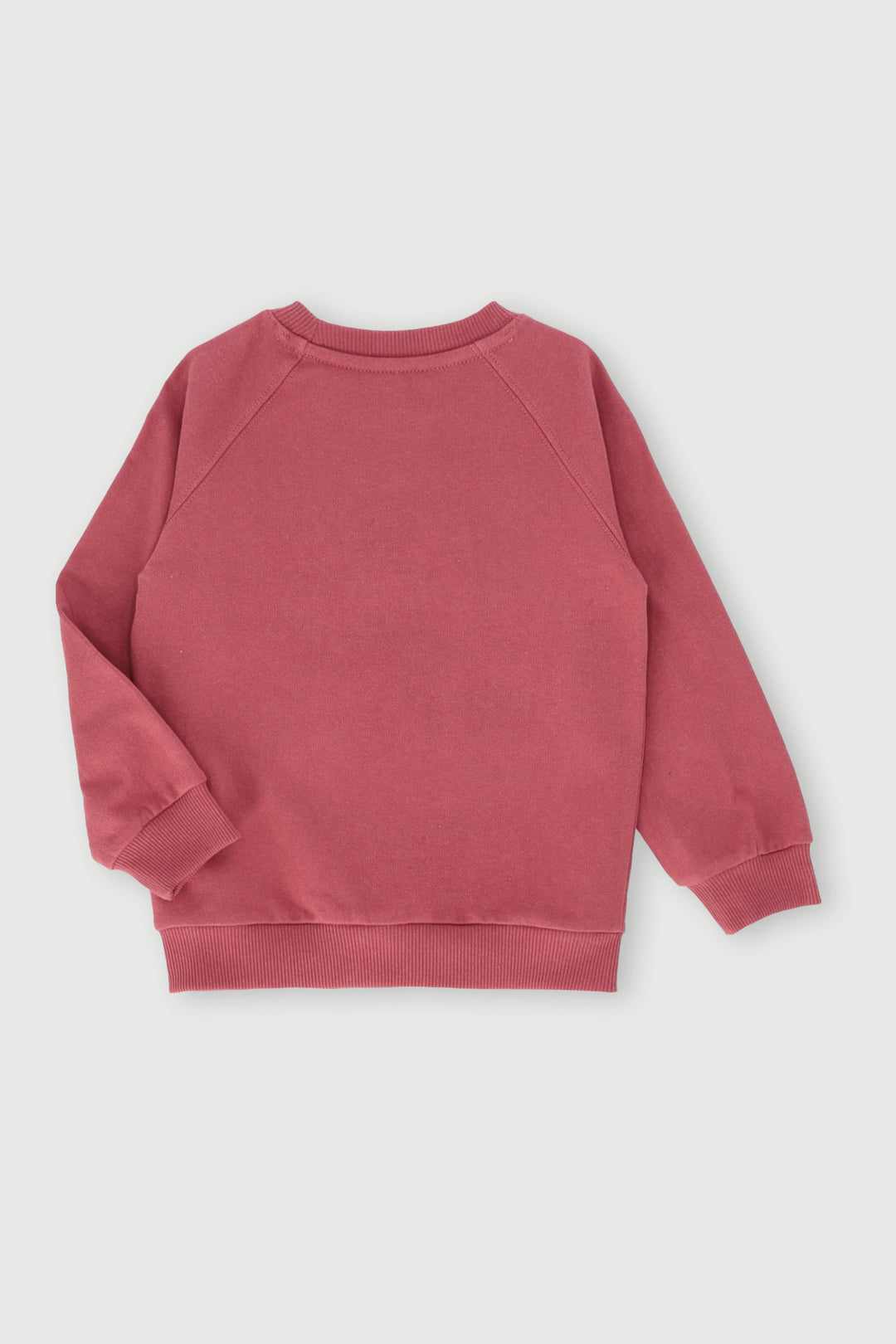 Pre-Boys Long Sleeve Embossed Car Crew Top - Mahogany