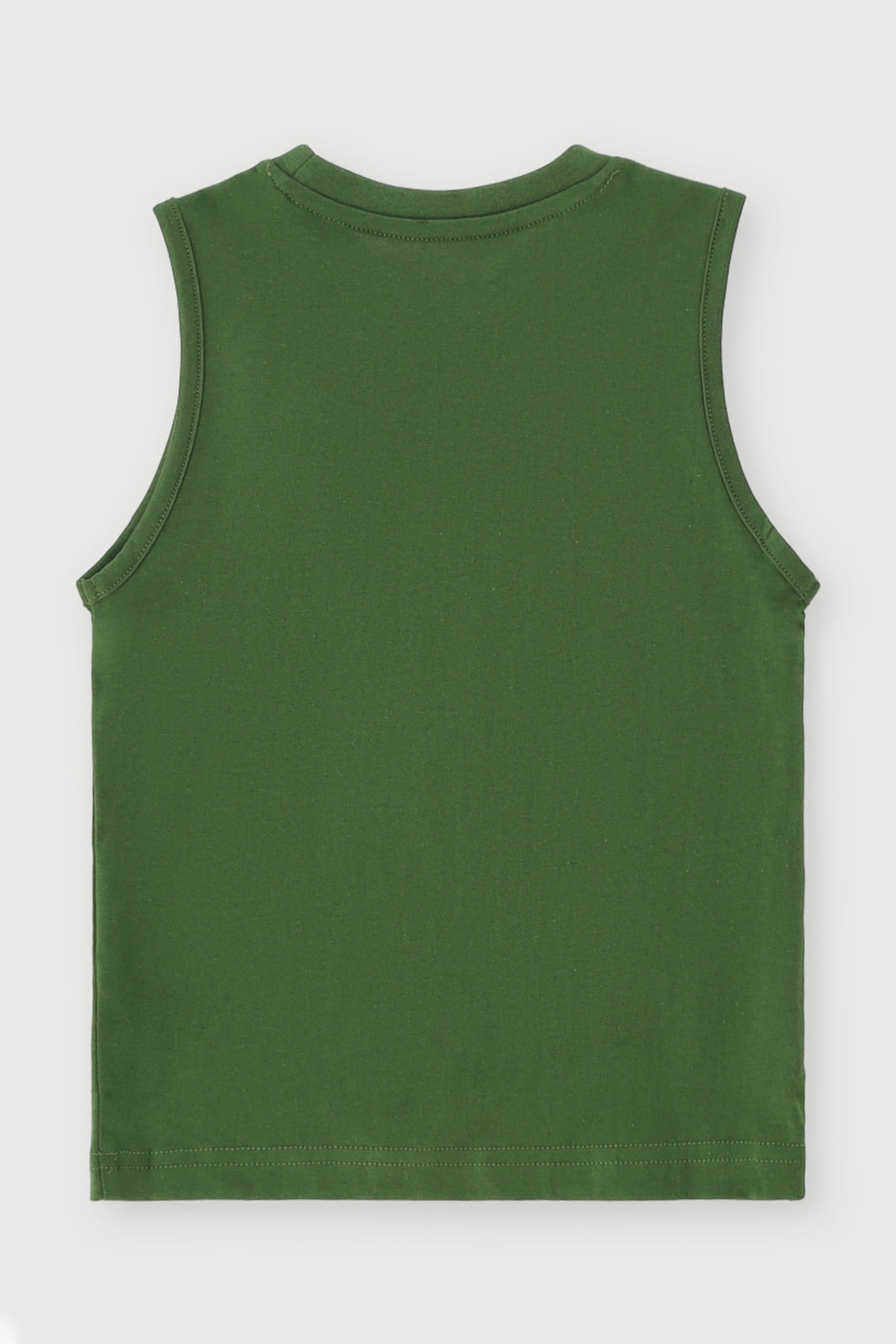 Pre-Boys Logo Essential Tank Top - Green