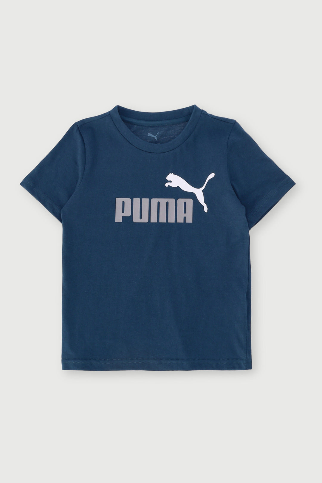 Pre-Boys Essential 2 Logo Tee - Dark Blue