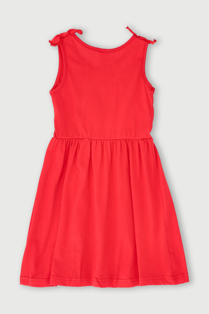 Pre-Girls Love Dress - Red