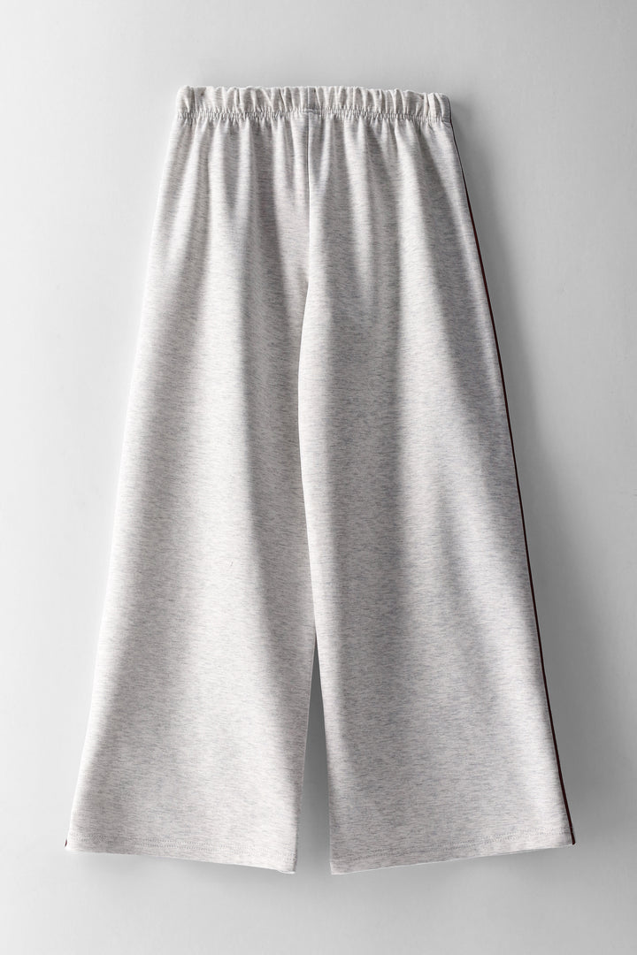 Girls Hello Kitty & Friends Wide Leg Track Pant - Ice Grey