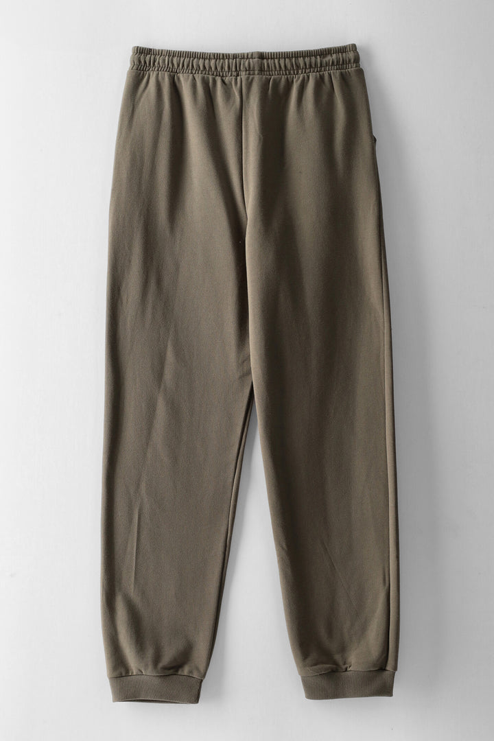 Boys Skate Print Jogger - Olive