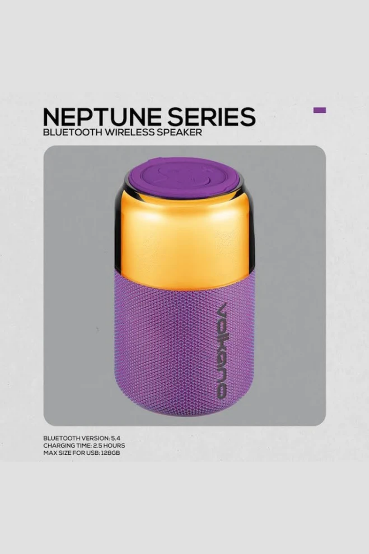 Neptune Bluetooth Wireless Speaker - Purple