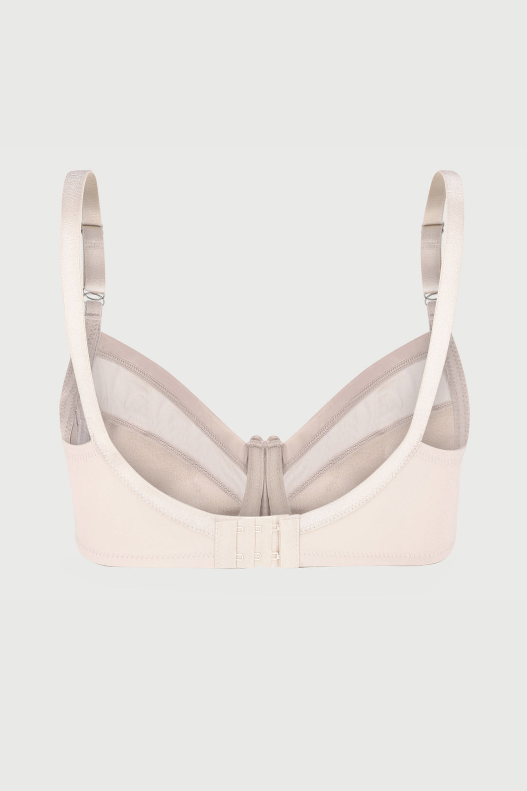 Matt & Sheer Underwire Bra - Beige