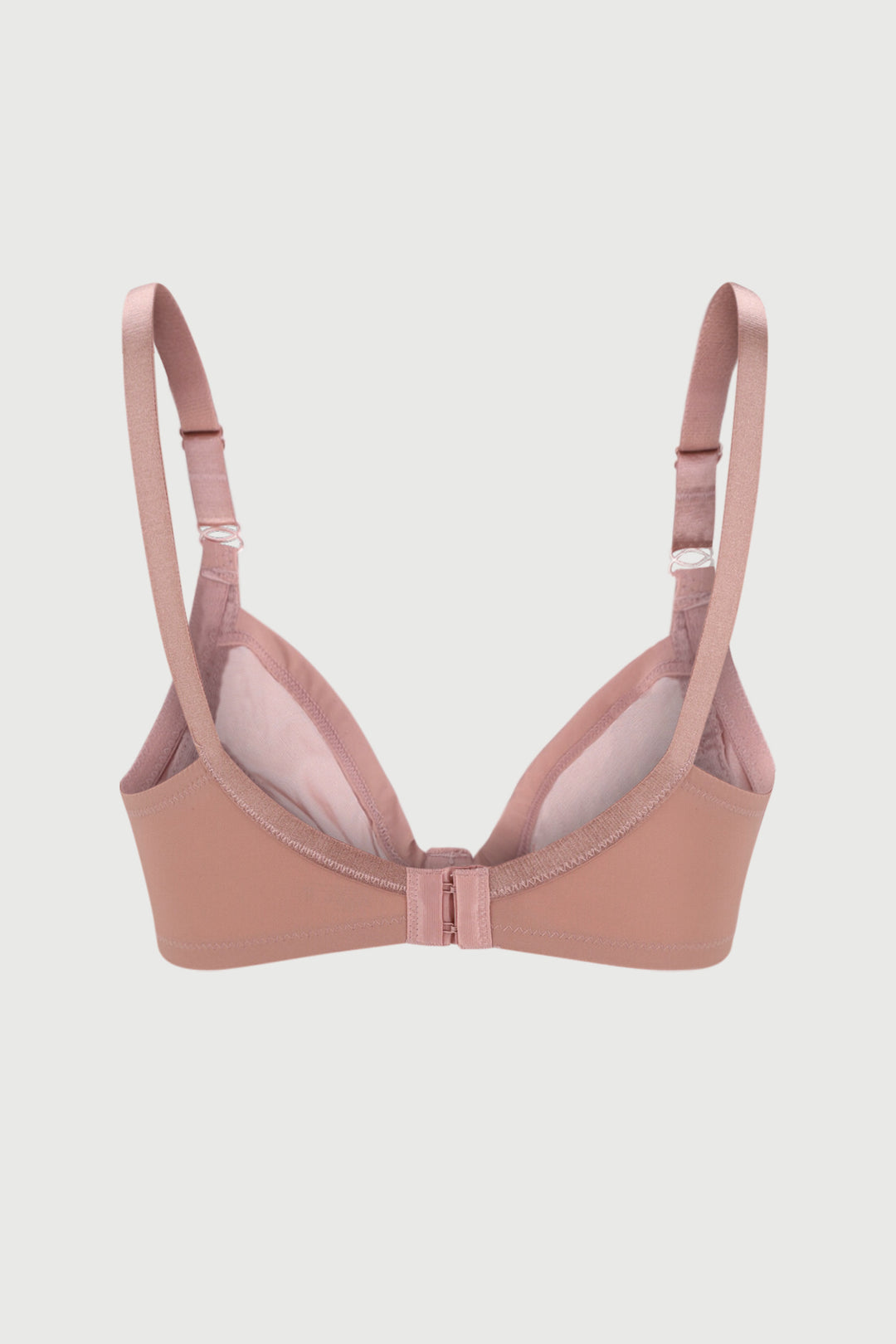 Matte & Sheer Underwire Bra - Cinnamon