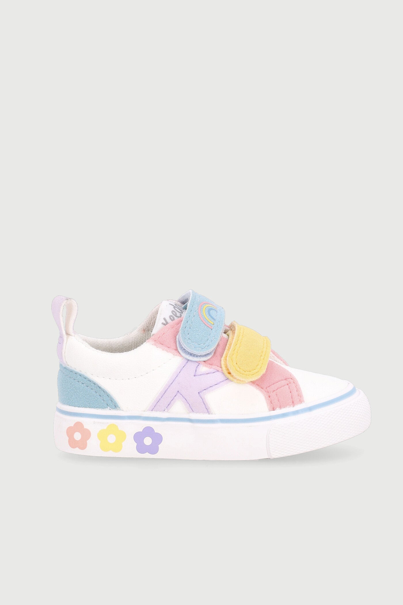 Keedo Baby Girls Flower Skate Sneaker - Light Pink – Edgars