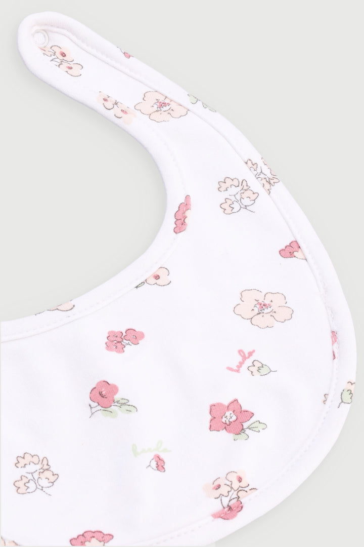 Keedo Baby Girls Bib - Multi