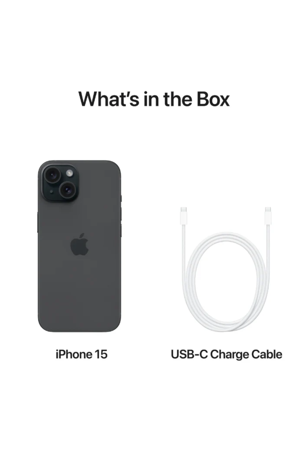 iPhone 15 128GB Cellphone - Black
