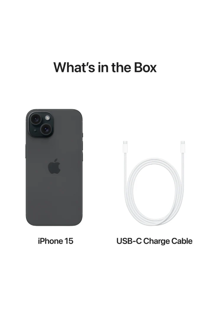 iPhone 15 128GB Cellphone - Black
