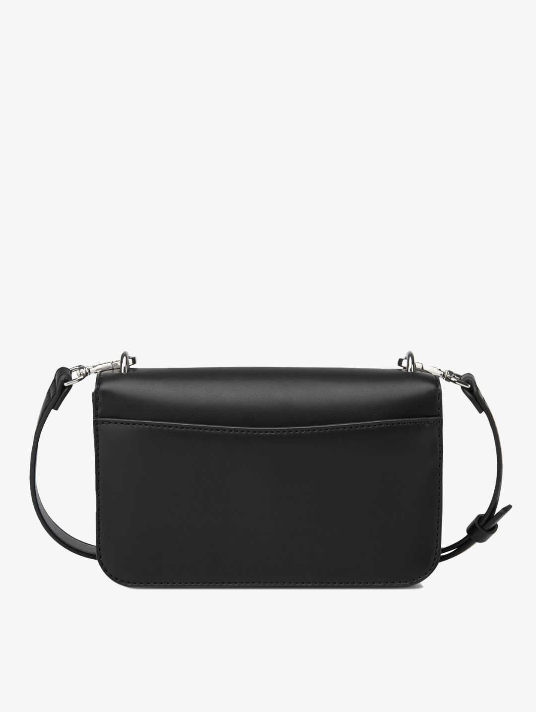 Esmeray Flap Crossbody Bag - Black