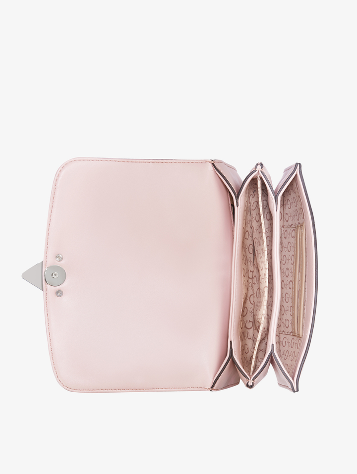 Esmeray Flap Crossbody Bag - Blush
