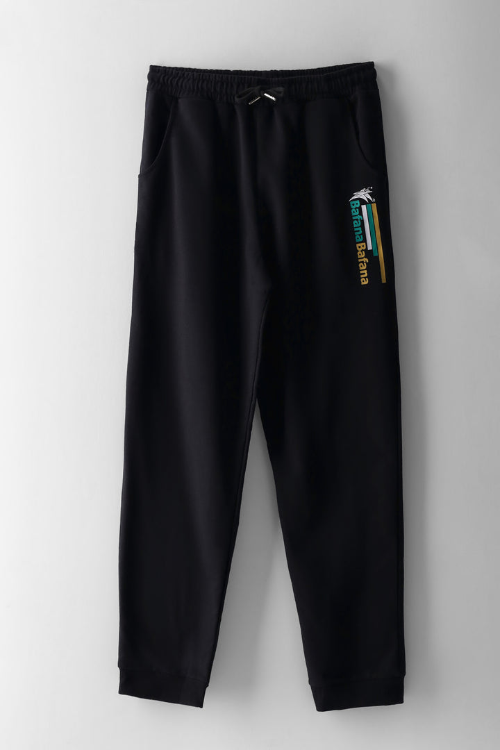 Boys Bafana Bafana Cargo Jogger - Black