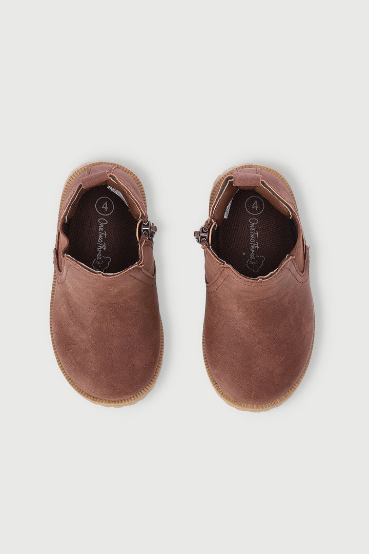 Baby Boys Chelsea Boot - Brown