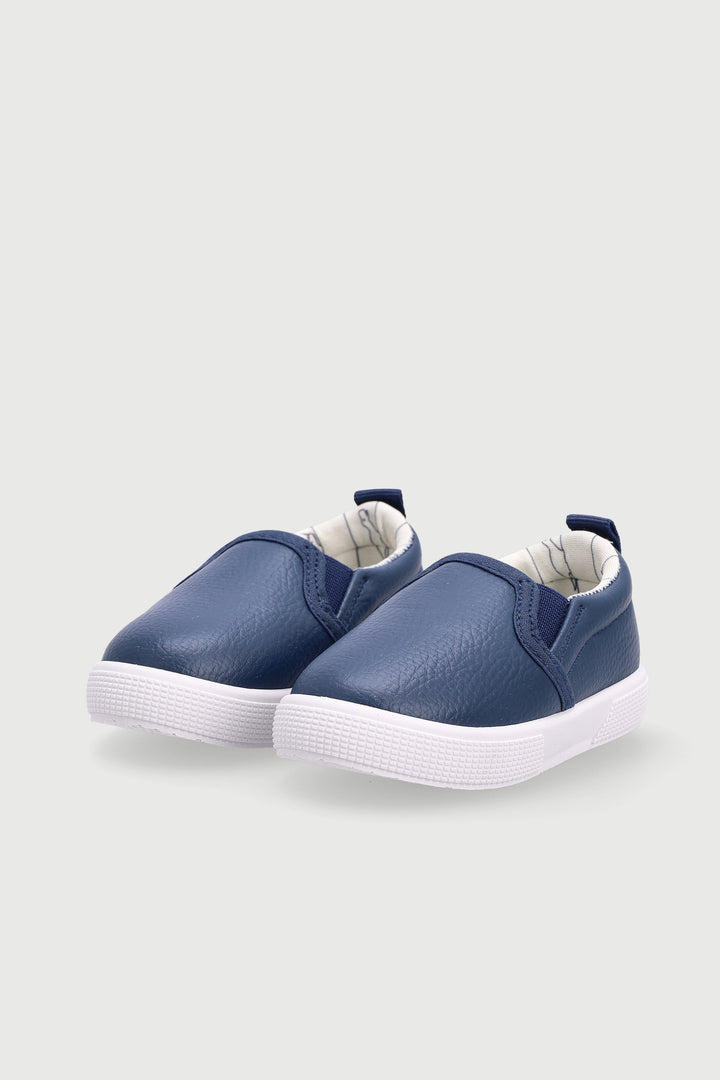 Baby Boys Slip On Sneaker - Navy