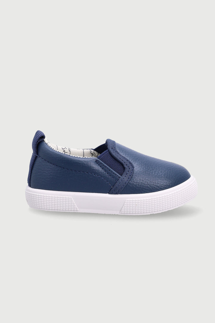 Baby Boys Slip On Sneaker - Navy