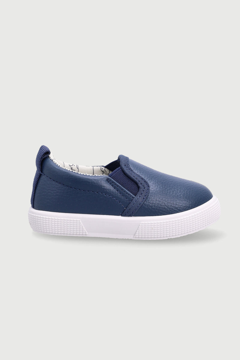 Baby Boys Slip On Sneaker - Navy