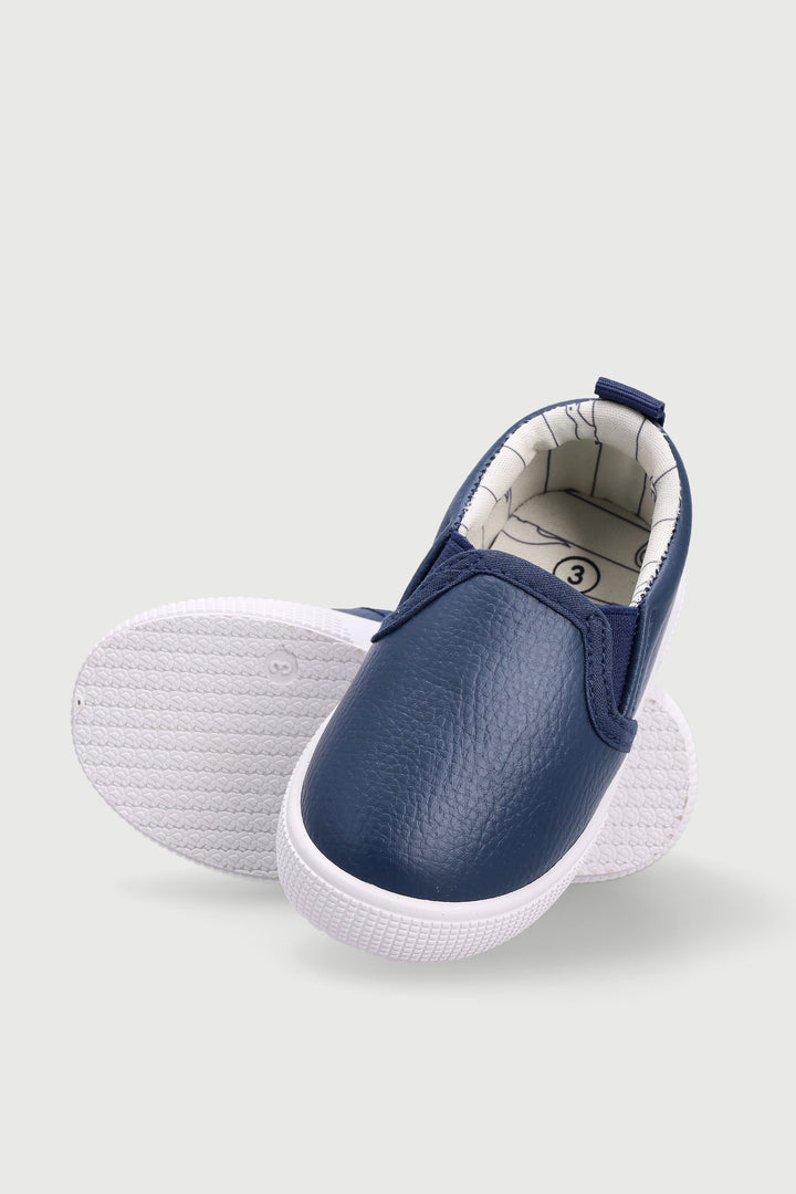 Baby Boys Slip On Sneaker - Navy