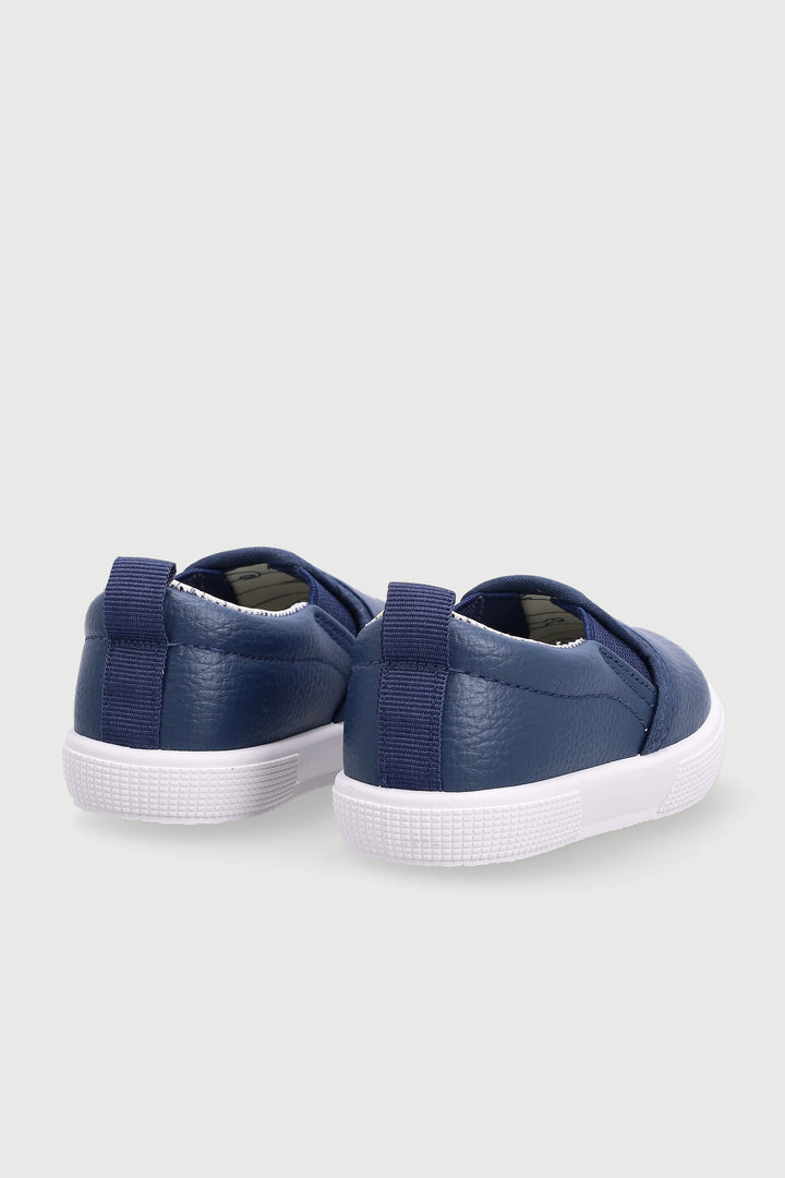 Baby Boys Slip On Sneaker - Navy