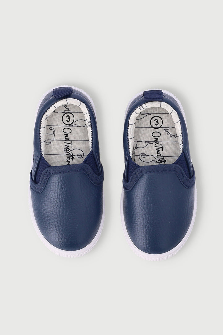 Baby Boys Slip On Sneaker - Navy