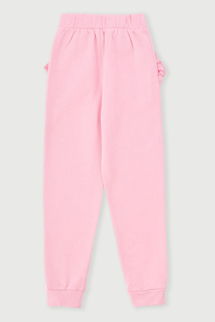 Pre-Girls Hearts Sequin Jogger - Blush