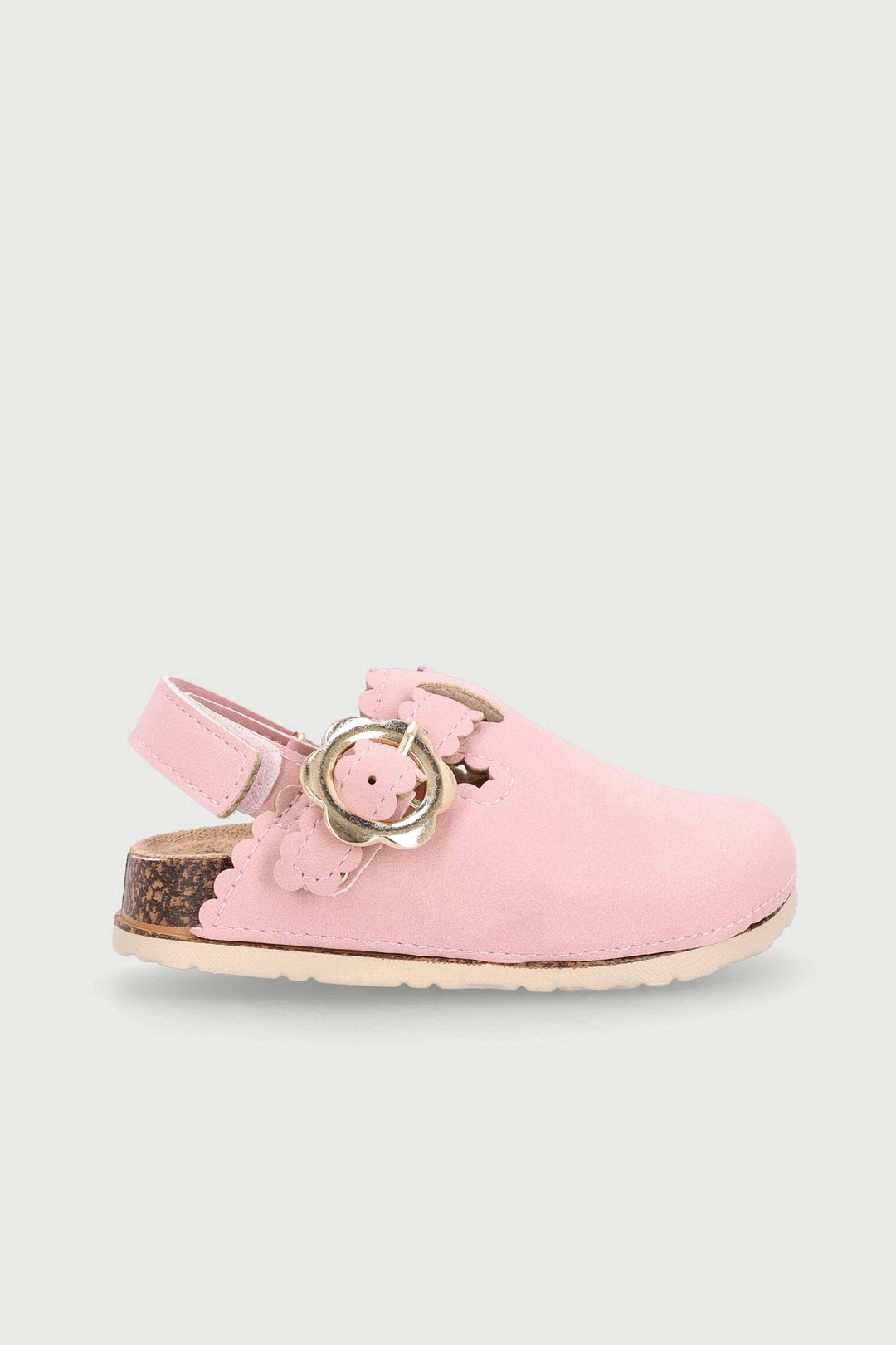Baby Girls Scallop Clog - Pink