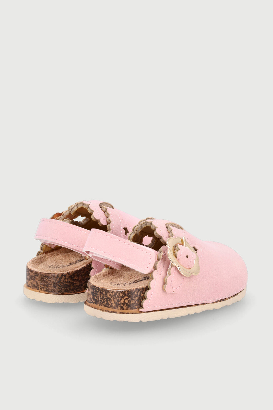 Baby Girls Scallop Clog - Pink