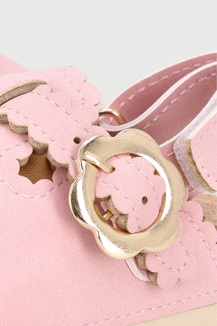 Baby Girls Scallop Clog - Pink