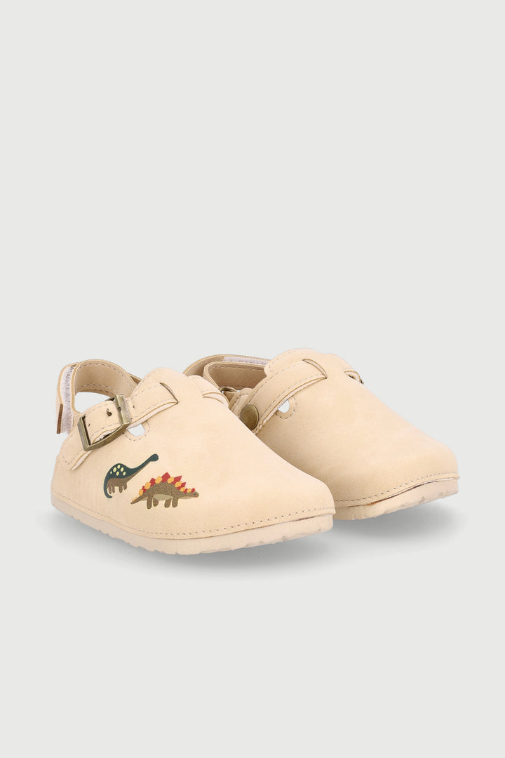 Baby Boys Dino Print Clog - Stone
