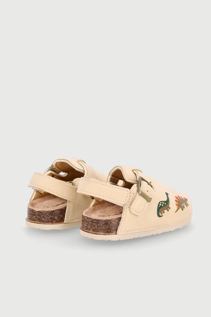 Baby Boys Dino Print Clog - Stone