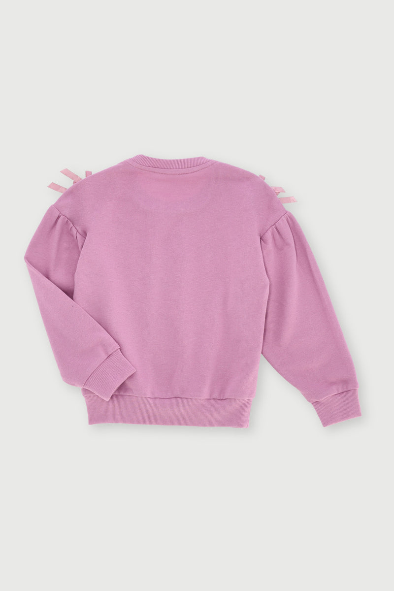 Pre-Girls Danasoli Fleece Top - Mauve