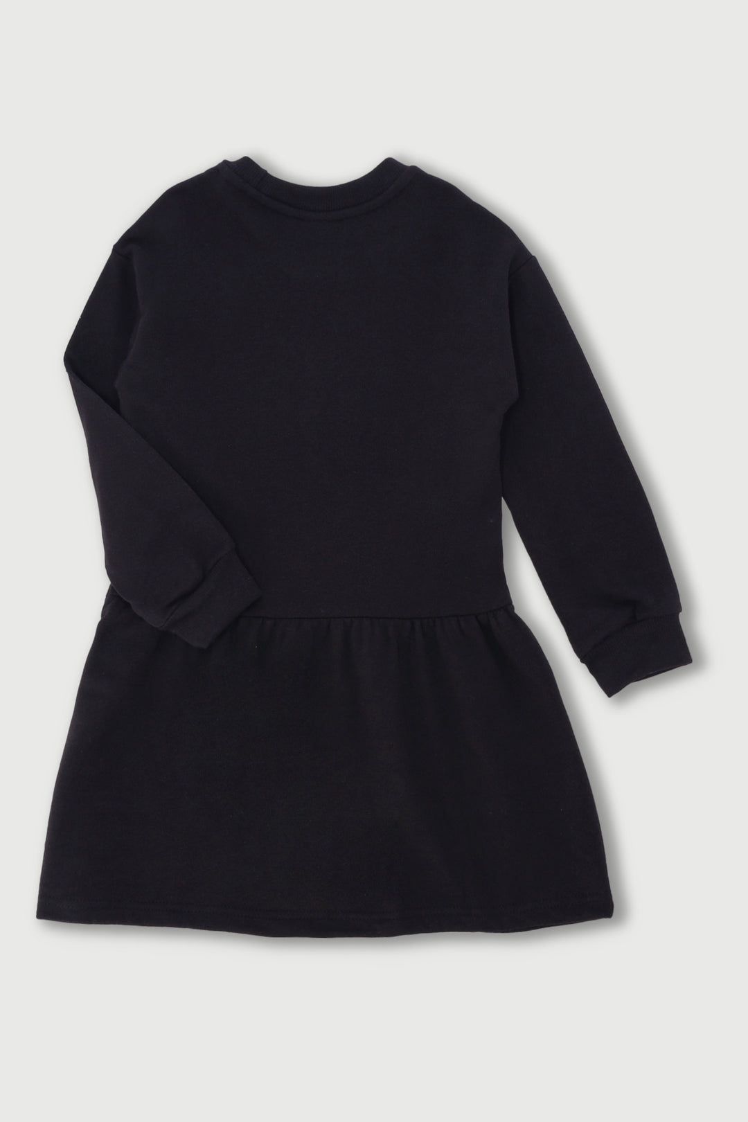 Pre-Girls Hello Kitty Fleece Dress - Black