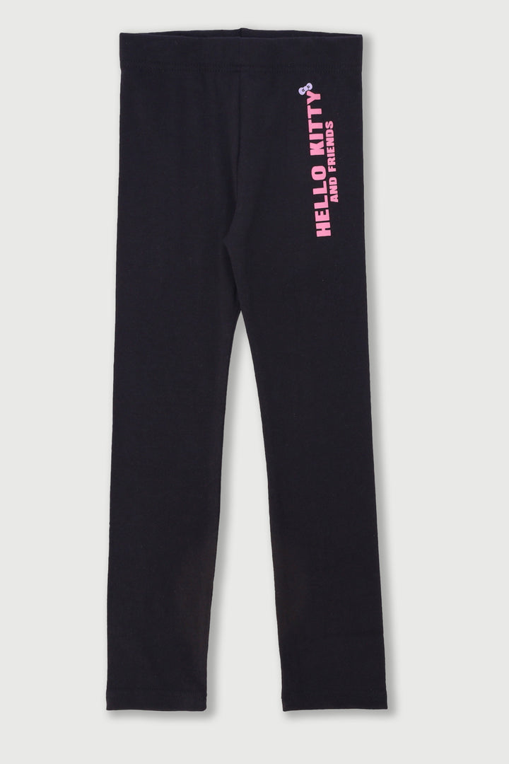 Pre-Girls Hello Kitty Legging - Black