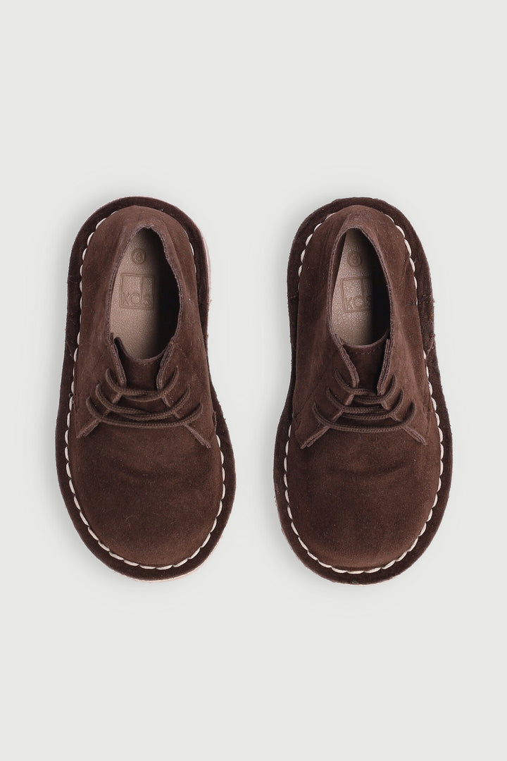 Pre-Boys Vellie Shoe - Chocolate