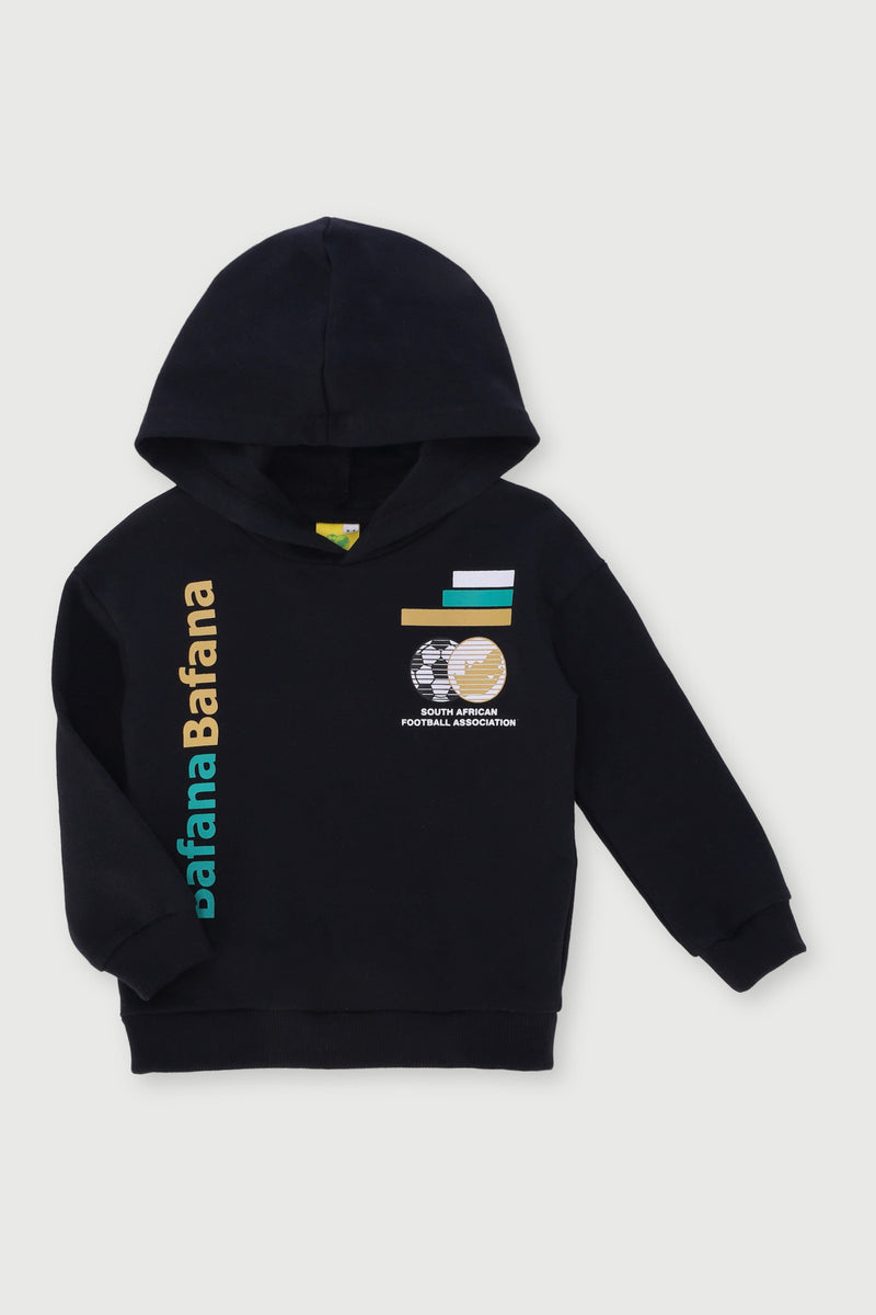 Pre-Boys Bafana Fleece Hoody - Black