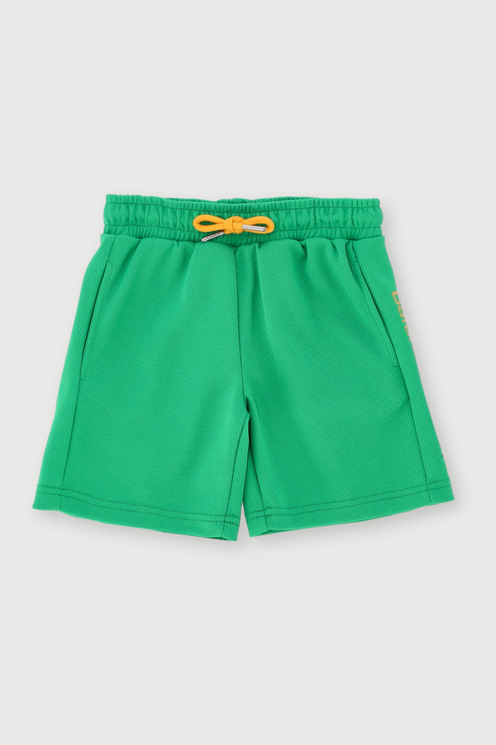 Pre-Boys Bafana Mesh Sport Shorts - Green
