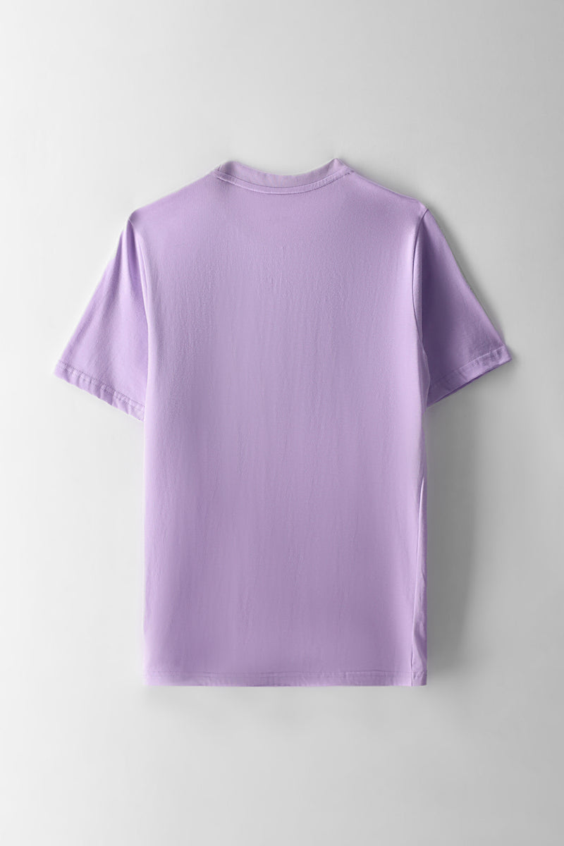 Girls Graphic No.1 Logo Tee - Lavender