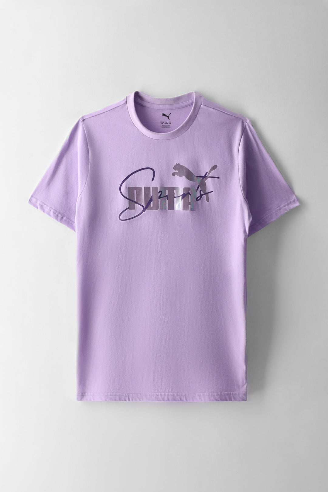 Girls Graphic No.1 Logo Tee - Lavender