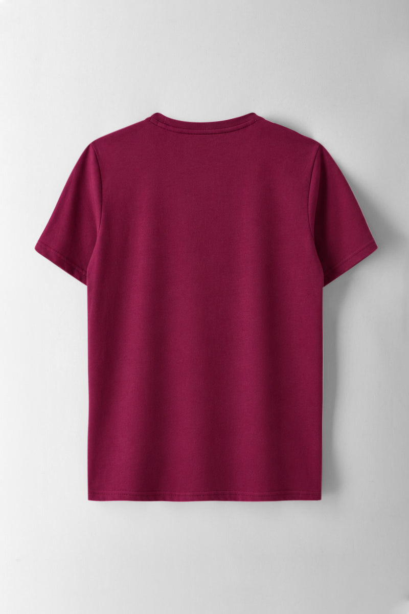 Girls Lace Cat Graphic Tee - Fuchsia
