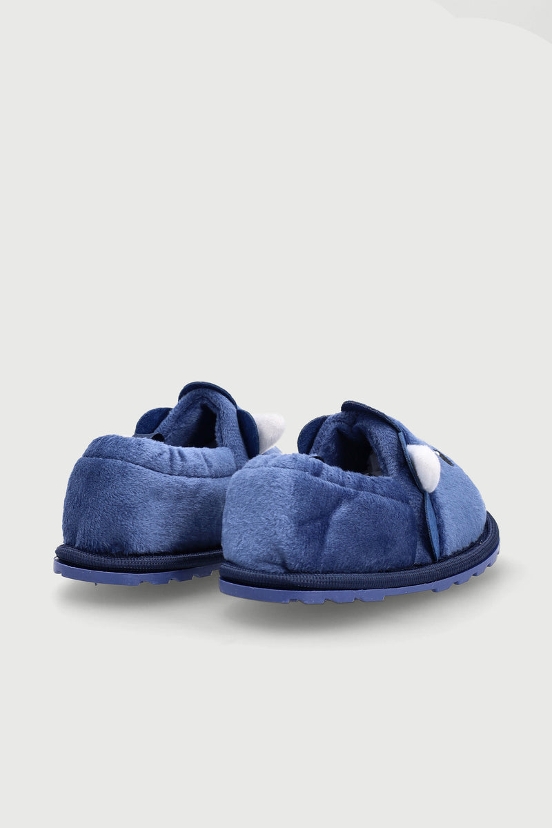 Baby Boys Dino Stokie Slipper - Blue