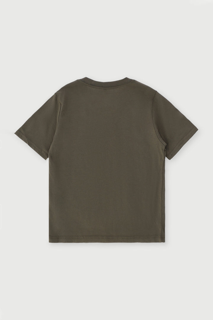 Pre-Boys Levis Batwing Tee - Olive